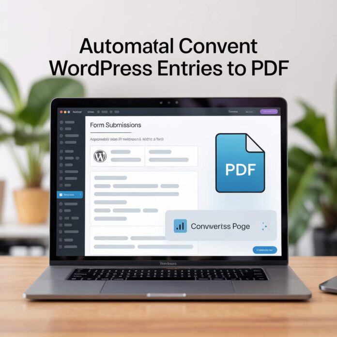 Automatically Convert WordPress Form Entries to PDF