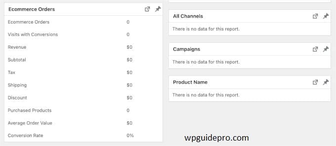 Ecommerce orders