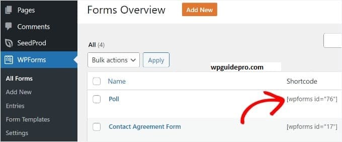 Embed Poll Results Anywhere in WordPress