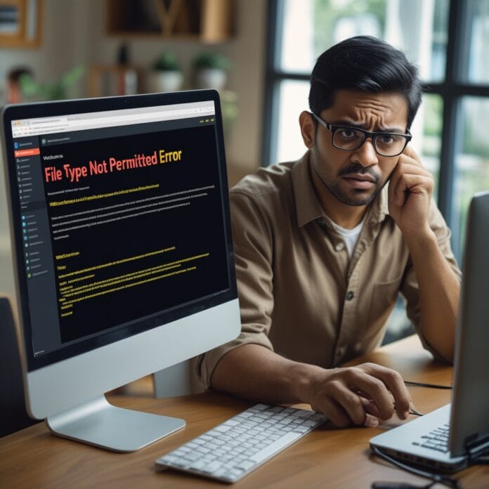 Fix WordPress File Type Not Permitted Error