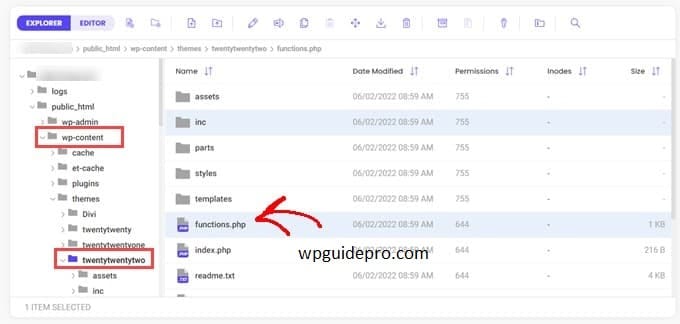 Footer in WordPress Admin Manually (Advanced)