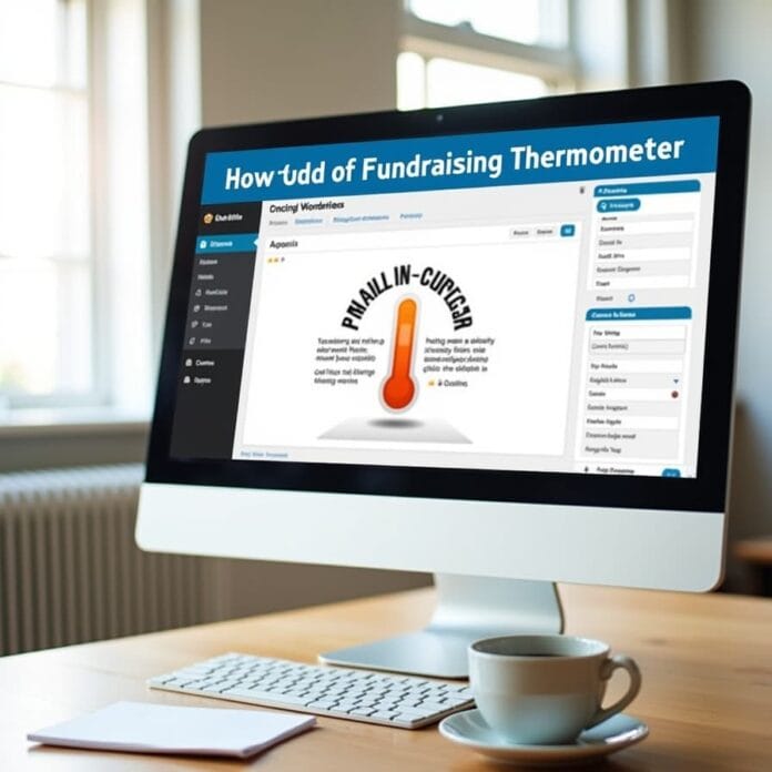How to Add Fundraising Thermometer to WordPress