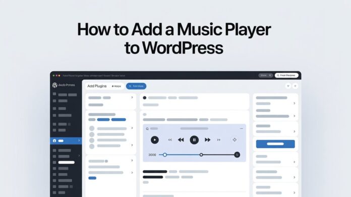 How to Add a Music Player to WordPress