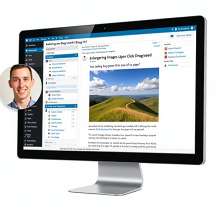 How to Enlarge Images Upon Click in WordPress
