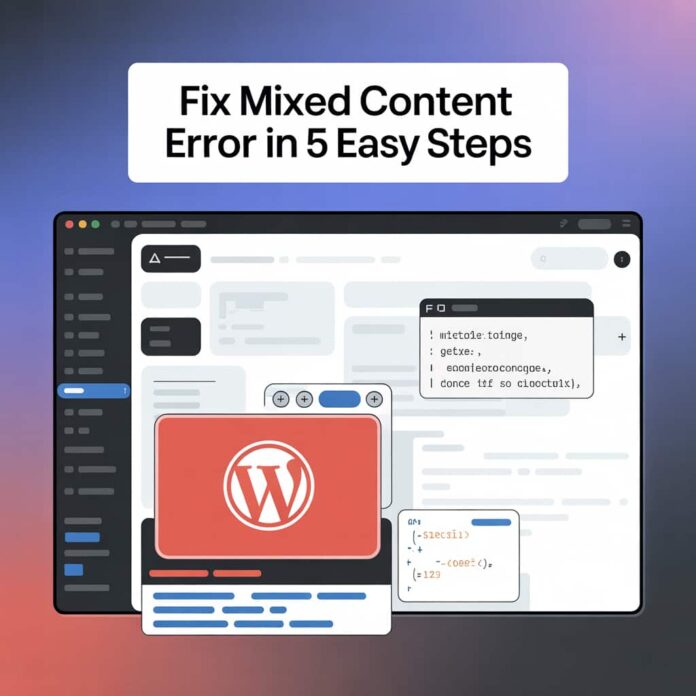 How to Fix Mixed Content Error in WordPress