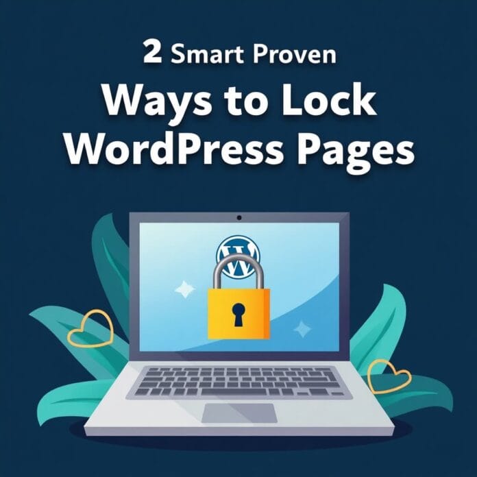 Lock WordPress Pages