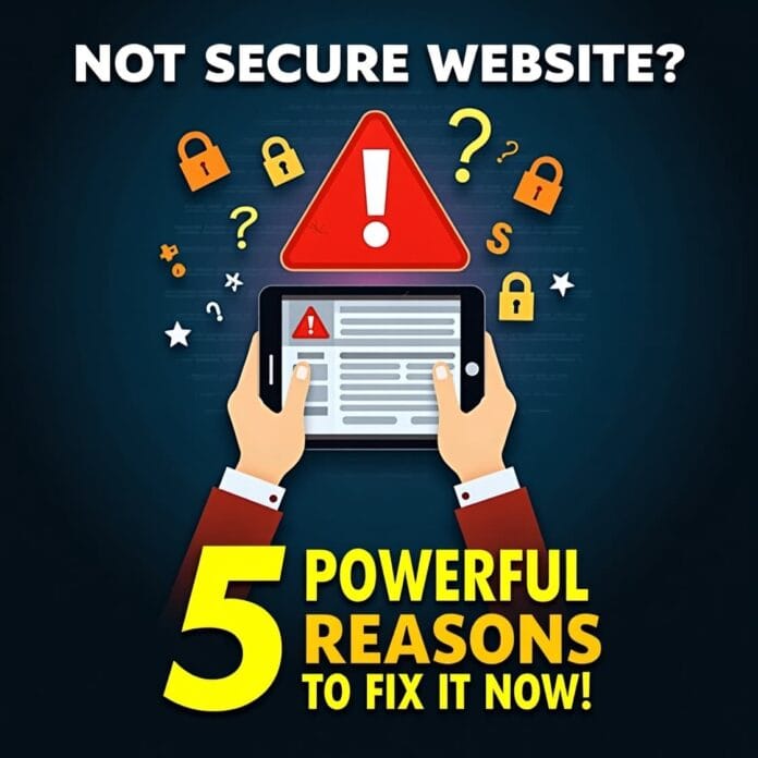 Not Secure Website