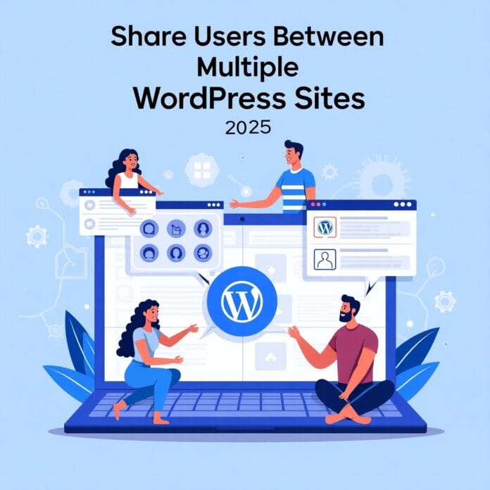 Share Users Between Multiple WordPress Sites 2025