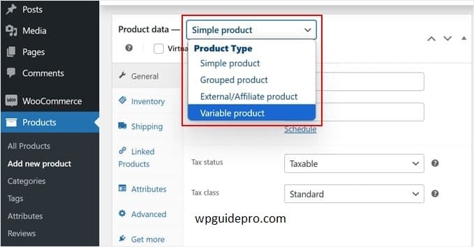 Simple product