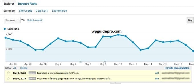 What Are Google Analytics GA4 Annotations