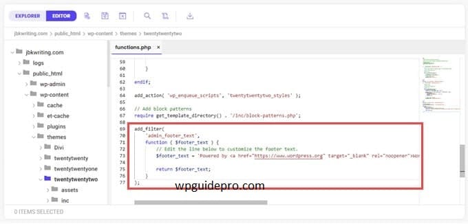 WordPress Admin Panel Customization Tricks