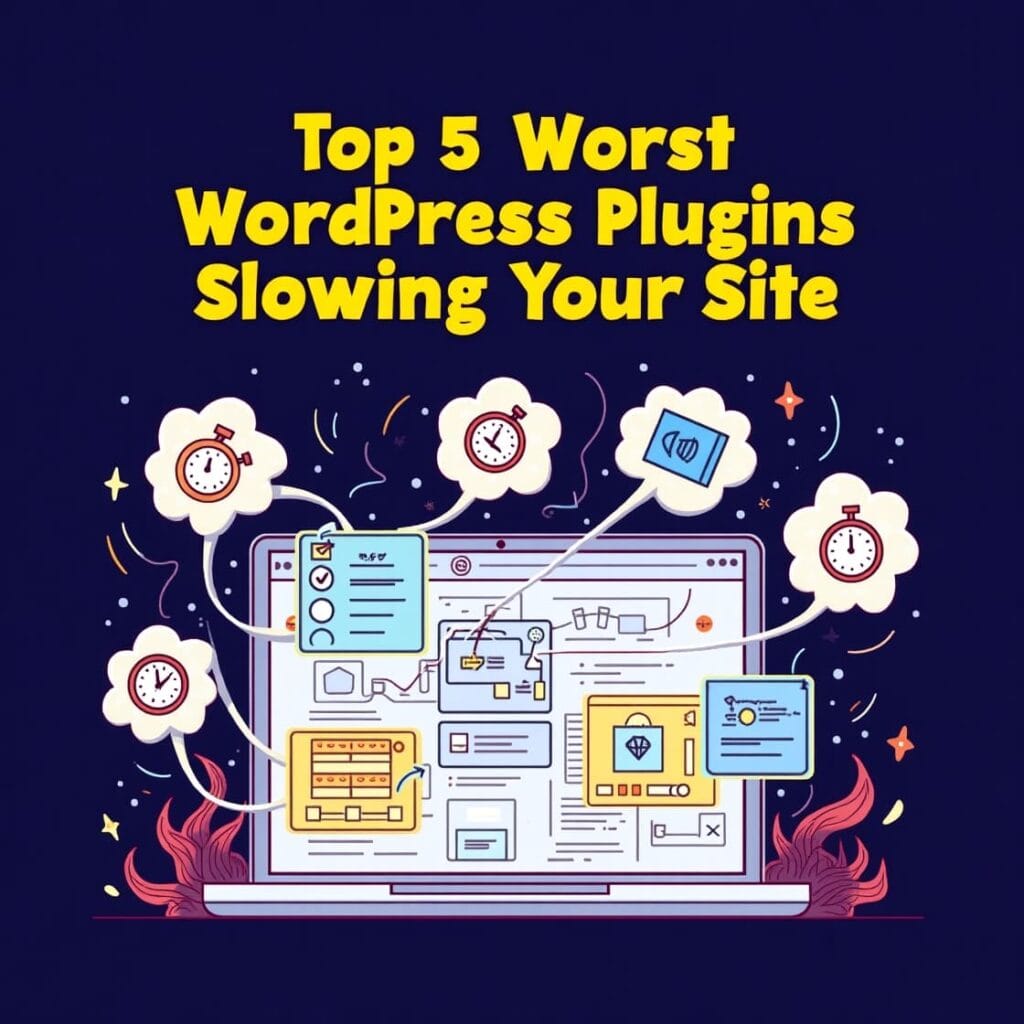 Top 5 Worst WordPress Plugins Slowing Your Site