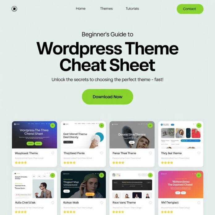 WordPress Theme Cheat Sheet for Beginners