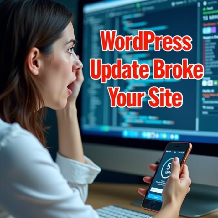 WordPress Update Broke Your Site A 5-Minute Rollback Plan