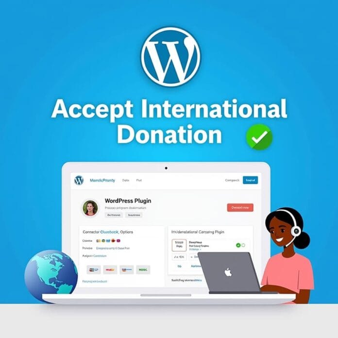 Accept international donations