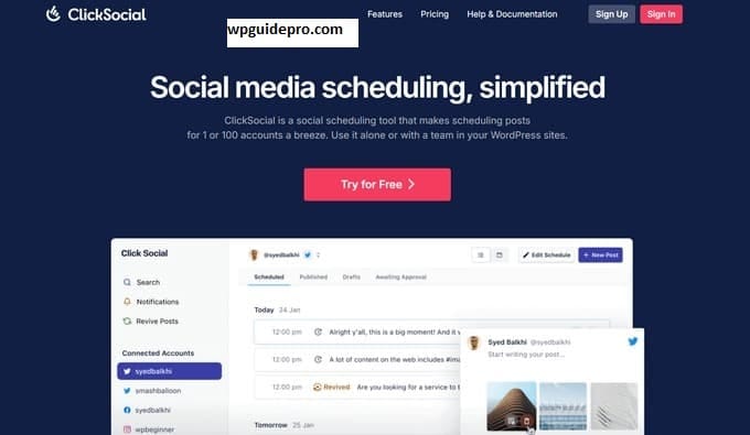 click social