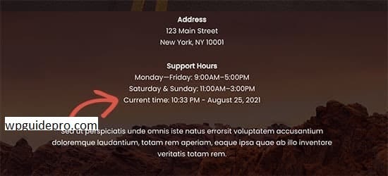 Display format