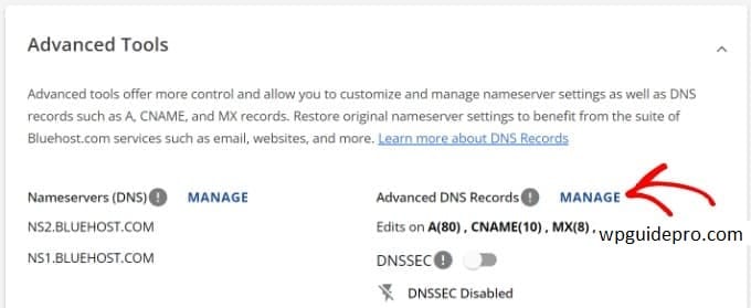 DNS record