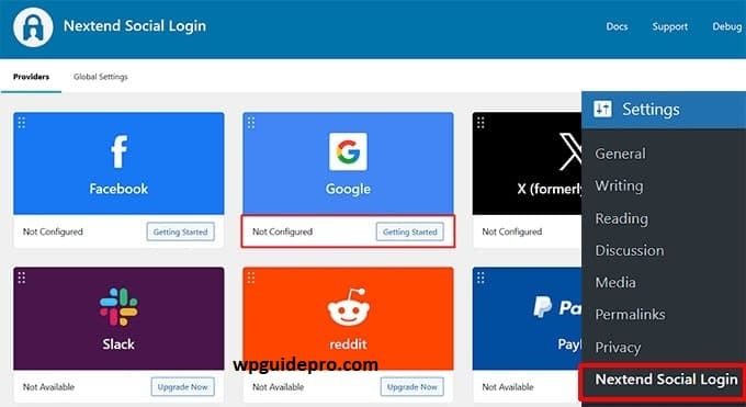 Nextend Social Login