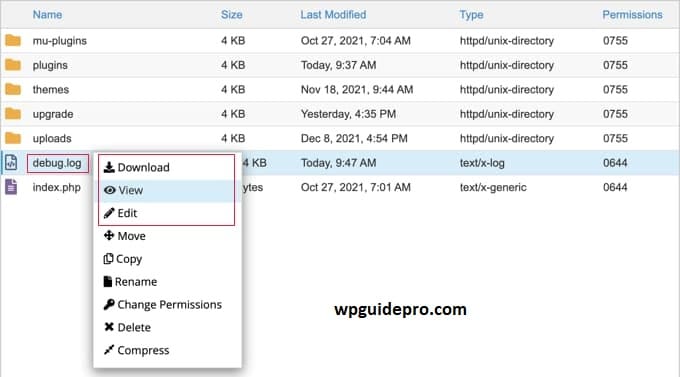 enable debug logging