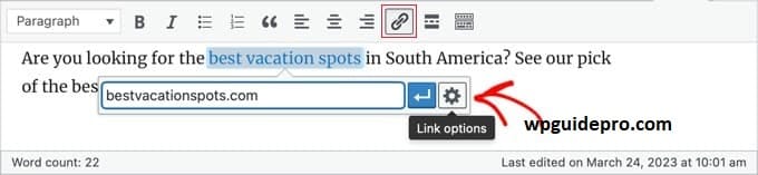 opening external link