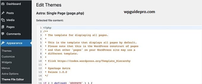 file control theme