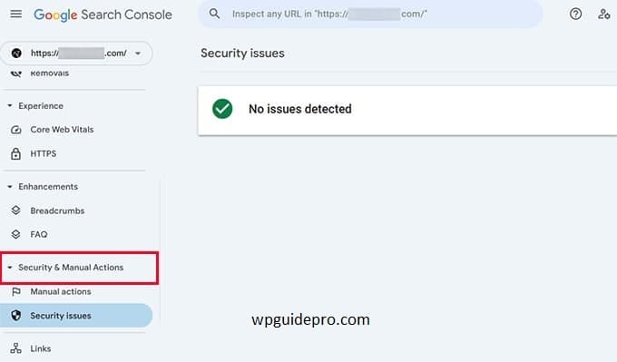 find spam link