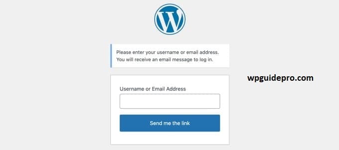 forgot password