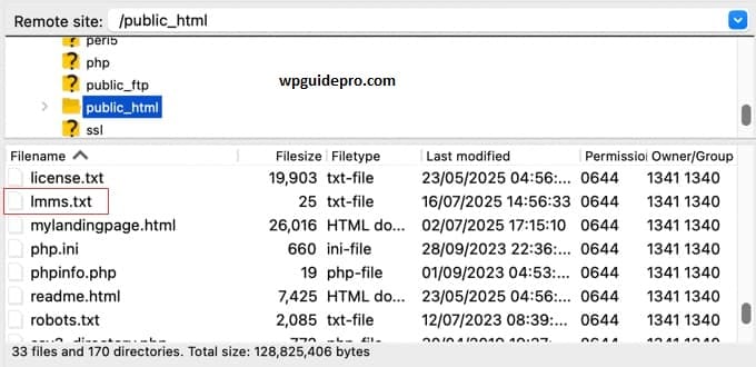 ftp public html