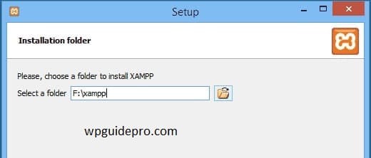 installation folder