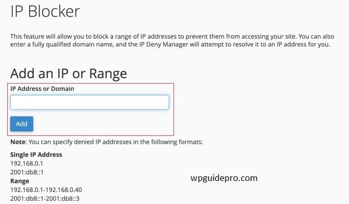 ip range blocker