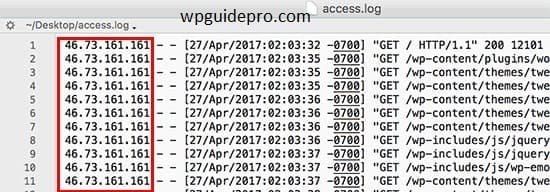 ip address notepad file