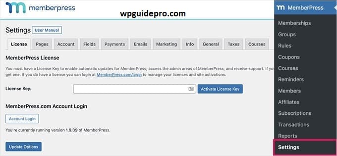 memberpress license
