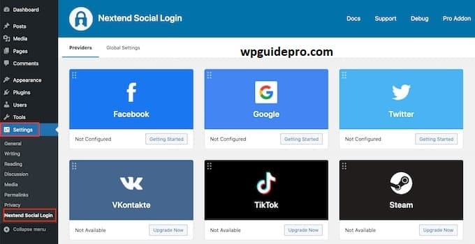 Nextend Social Login