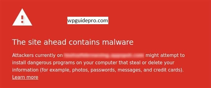 Phishing issues malware