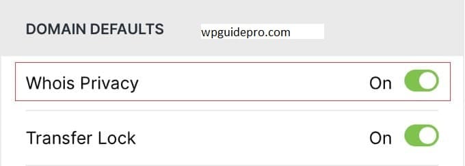 whoise privacy lookup