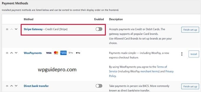 Stripe Gateway