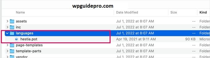 manually translating wordpress theme
