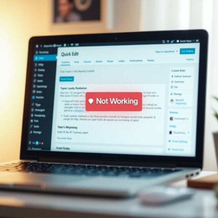 wordpress quick edit