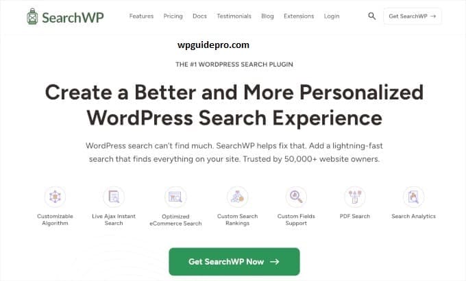 Install and Activate SearchWP