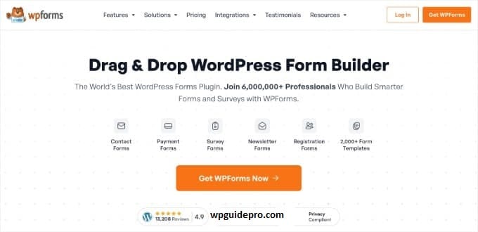 wp-forms create
