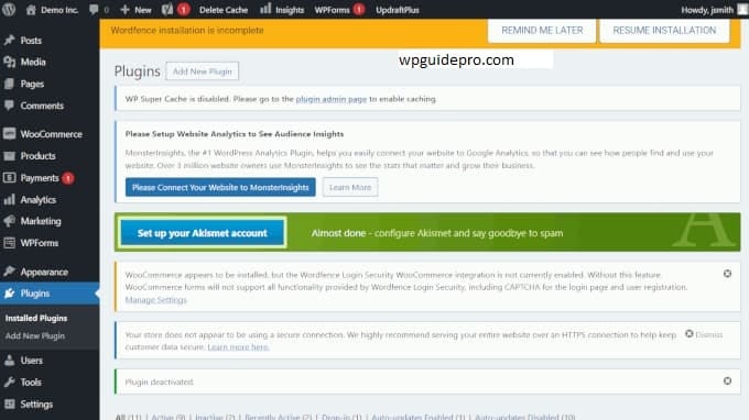wpguidepro notification